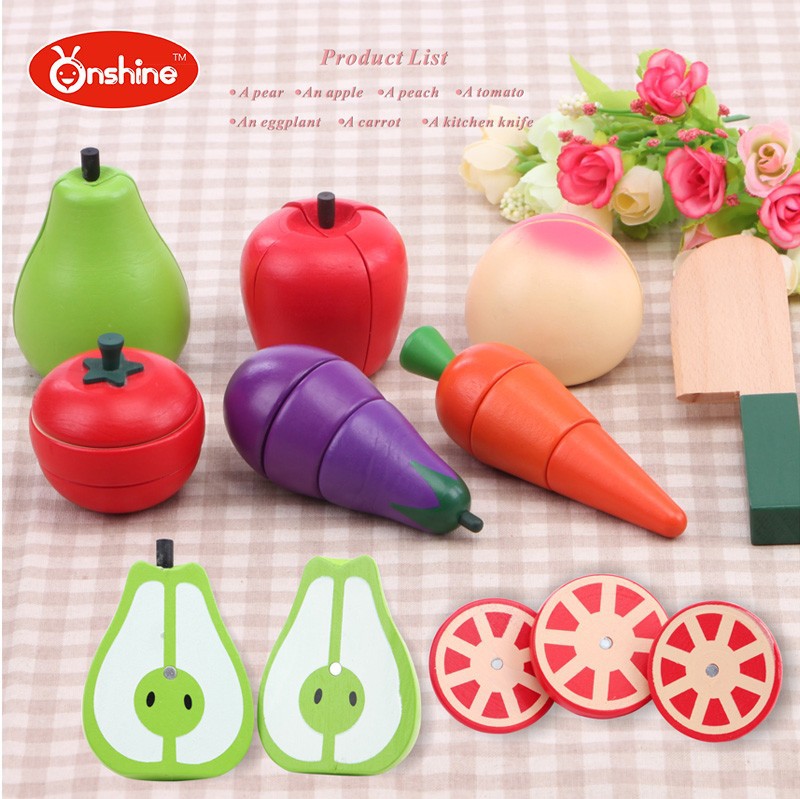 Magnetic Fruit and Vegetables Set