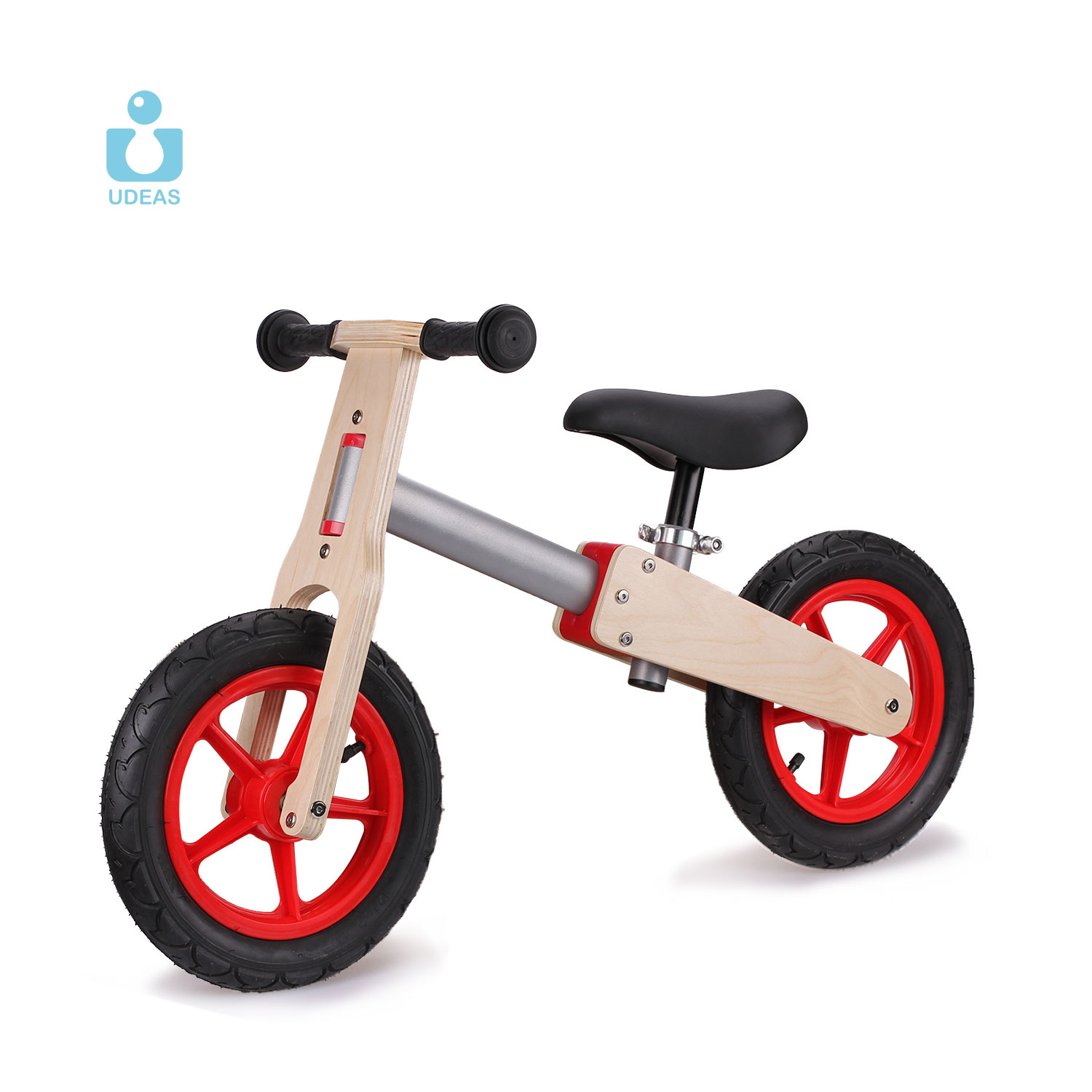 Udeas sport wooden balance bike 12' wheel