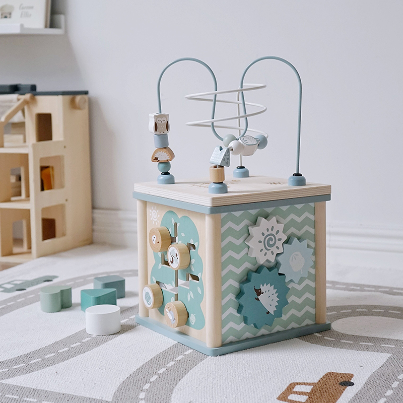 Activity Cube - Baby Blue